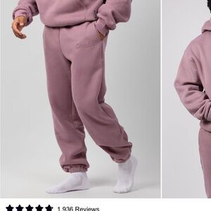 Comfrt minimalist style adult M sweatpants in orchid NWOT